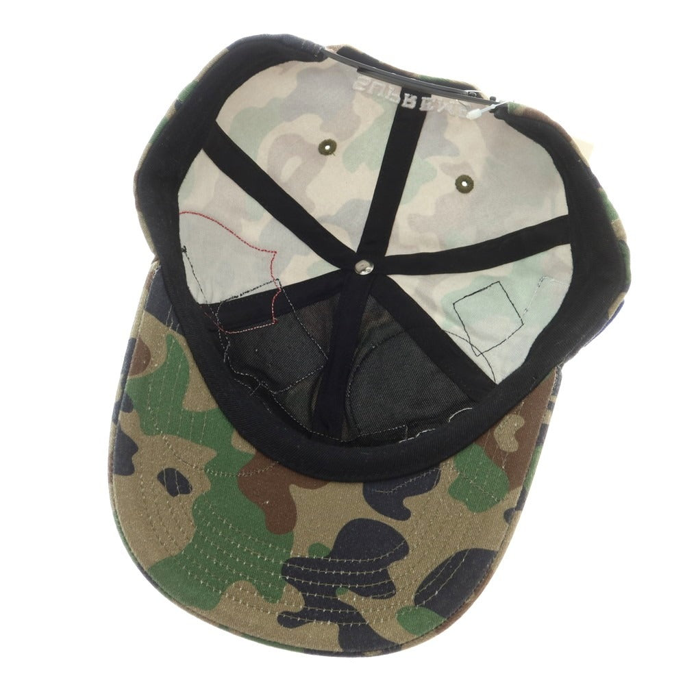 【中古】シュプリーム Supreme 2025年春夏 Patches 6-Panel BBキャップ グリーンxカーキ【 ONE SIZE（58cm） 】【 状態ランクB 】【 メンズ 】