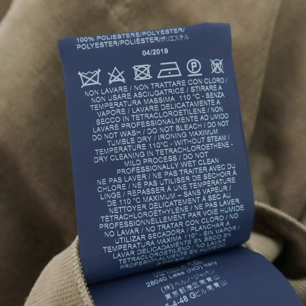 【中古】ヘルノ Herno ストレッチコーデュロイ M-65 中綿ブルゾン グレイッシュカーキ【 48 】【 状態ランクC 】【 メンズ 】