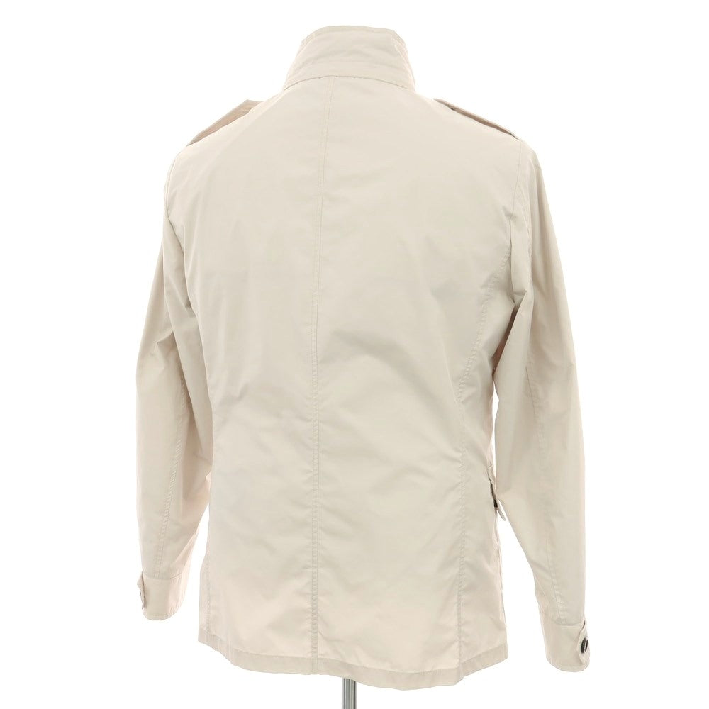 【中古】ムーレー MOORER PORTO-KM ポリエステル フィールドジャケット オフホワイト【 52 】【 状態ランクC 】【 メンズ 】