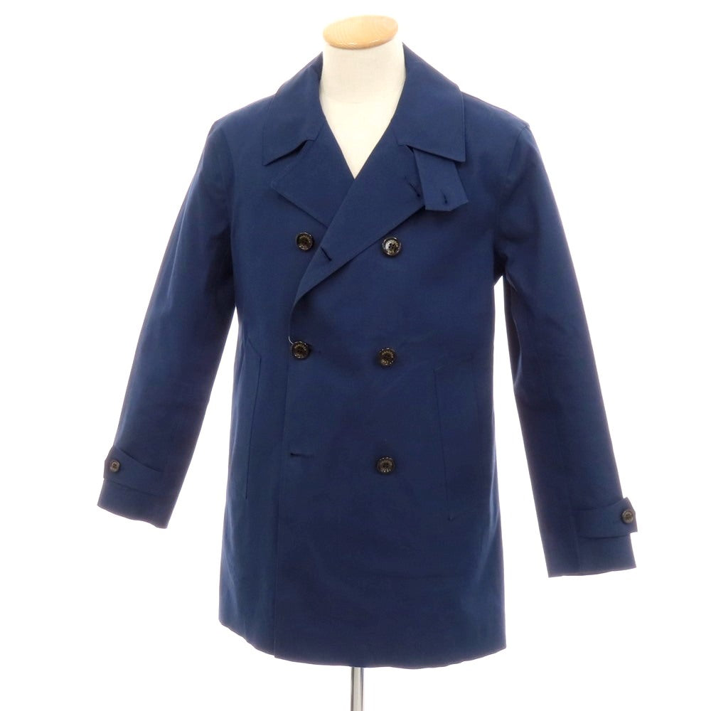 【中古】ハンコック HANCOCK ボンディング加工 コットン ピーコート ネイビー【 36 】【 状態ランクC 】【 メンズ 】