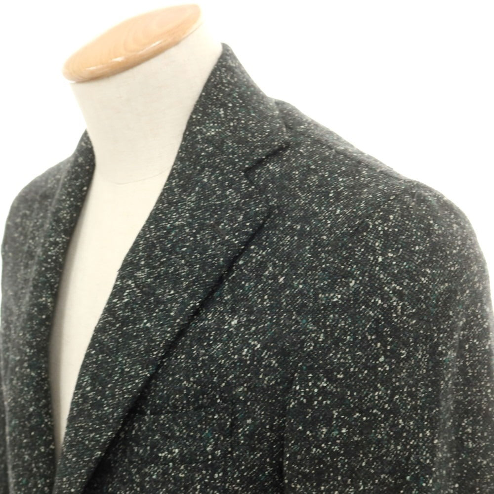【中古】エリコフォルミコラ ERRICO FORMICOLA ウールシルク テーラードジャケット ダークグリーン【 44 】【 状態ランクB 】【 メンズ 】