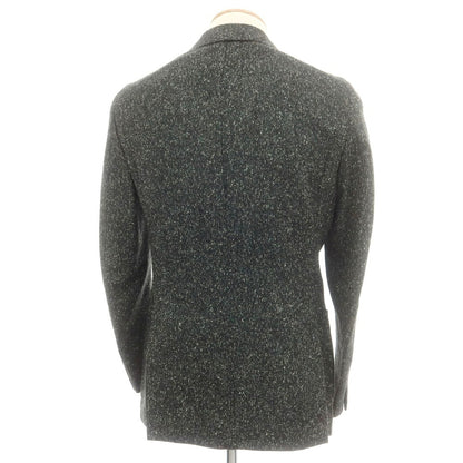 【中古】エリコフォルミコラ ERRICO FORMICOLA ウールシルク テーラードジャケット ダークグリーン【 44 】【 状態ランクB 】【 メンズ 】