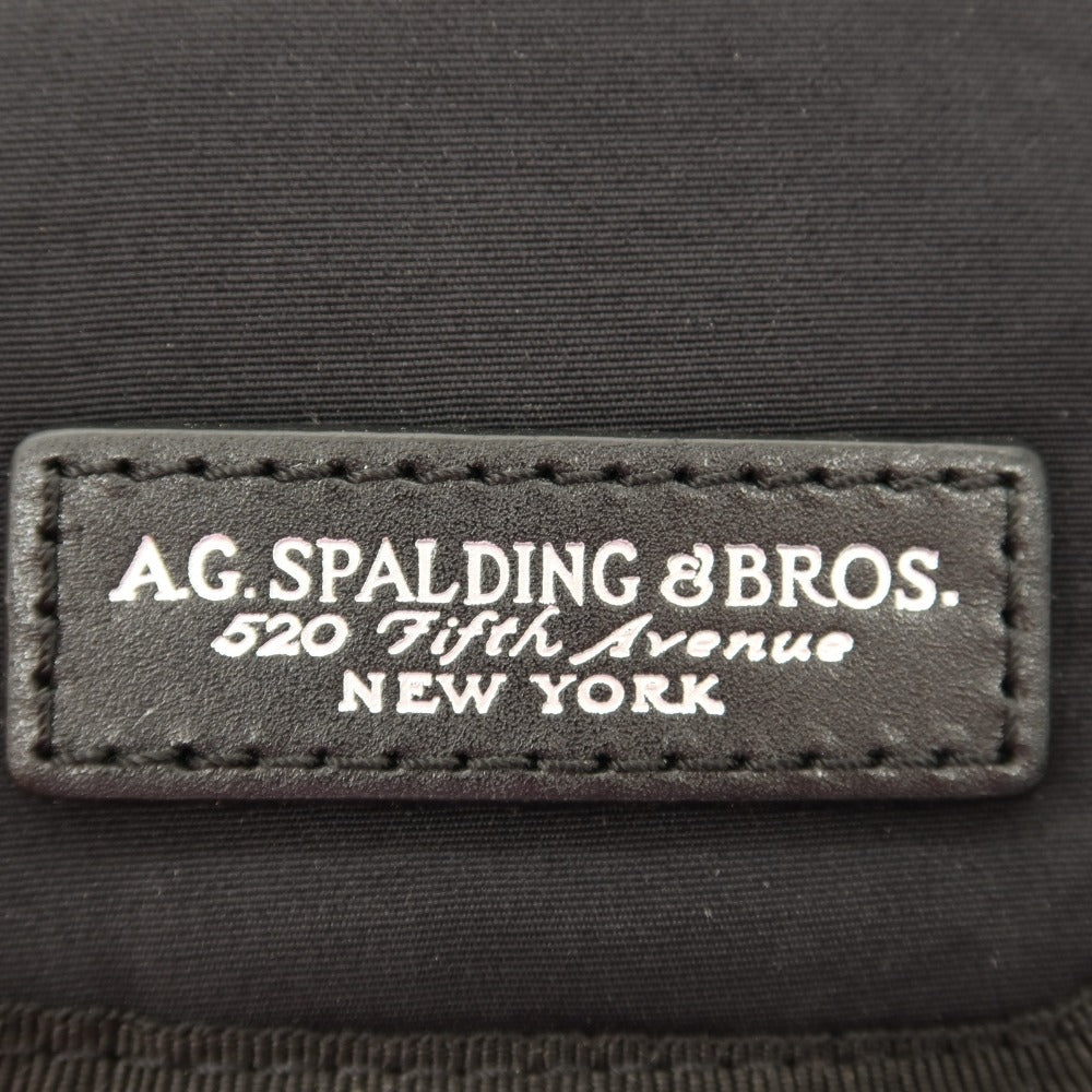 【中古】エージースポルディング&amp;ブロス A.G.SPALDING＆BROS 2WAY ナイロン系 ブリーフケース グレーxブラック【 状態ランクB 】【 メンズ 】[CPD]