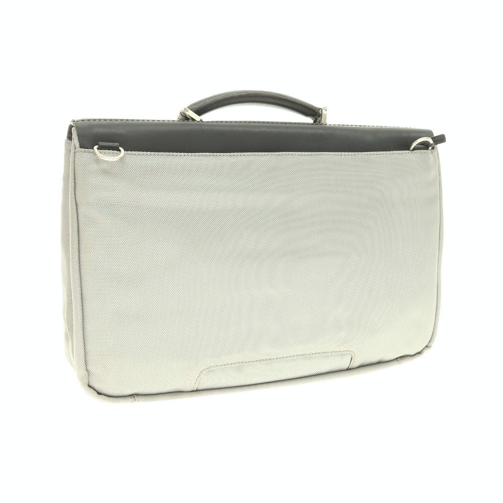 【中古】エージースポルディング&amp;ブロス A.G.SPALDING＆BROS 2WAY ナイロン系 ブリーフケース グレーxブラック【 状態ランクB 】【 メンズ 】[CPD]