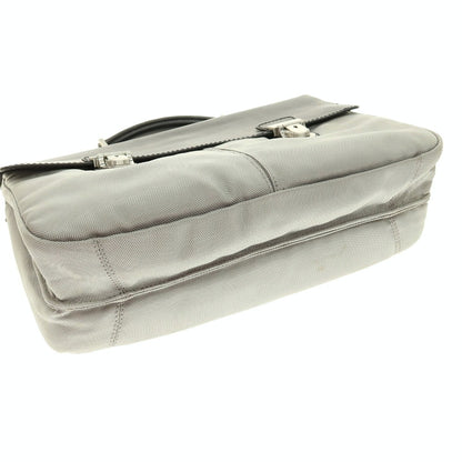 【中古】エージースポルディング&amp;ブロス A.G.SPALDING＆BROS 2WAY ナイロン系 ブリーフケース グレーxブラック【 状態ランクB 】【 メンズ 】