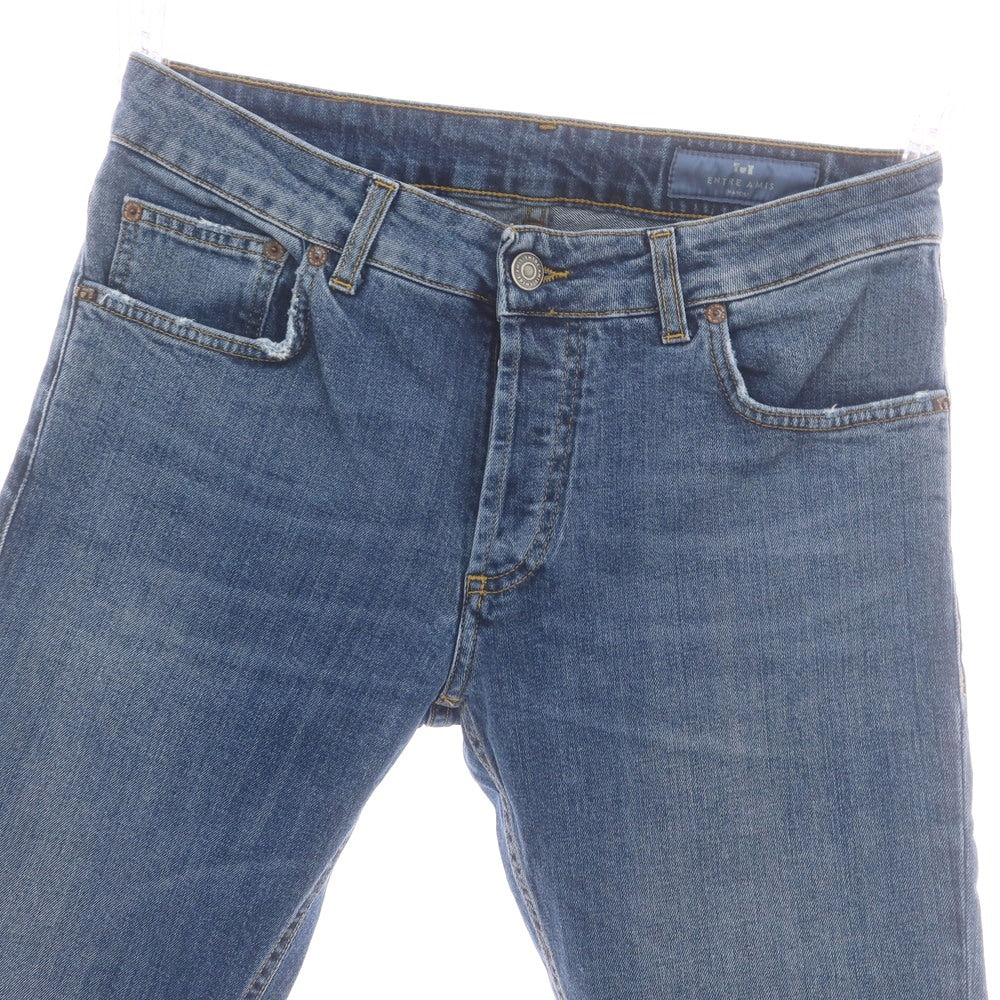 【中古】アントレアミ ENTRE AMIS ストレッチコットン ジーンズ デニムパンツ ブルー【サイズ31】【 状態ランクB 】【 メンズ 】[CPD]
