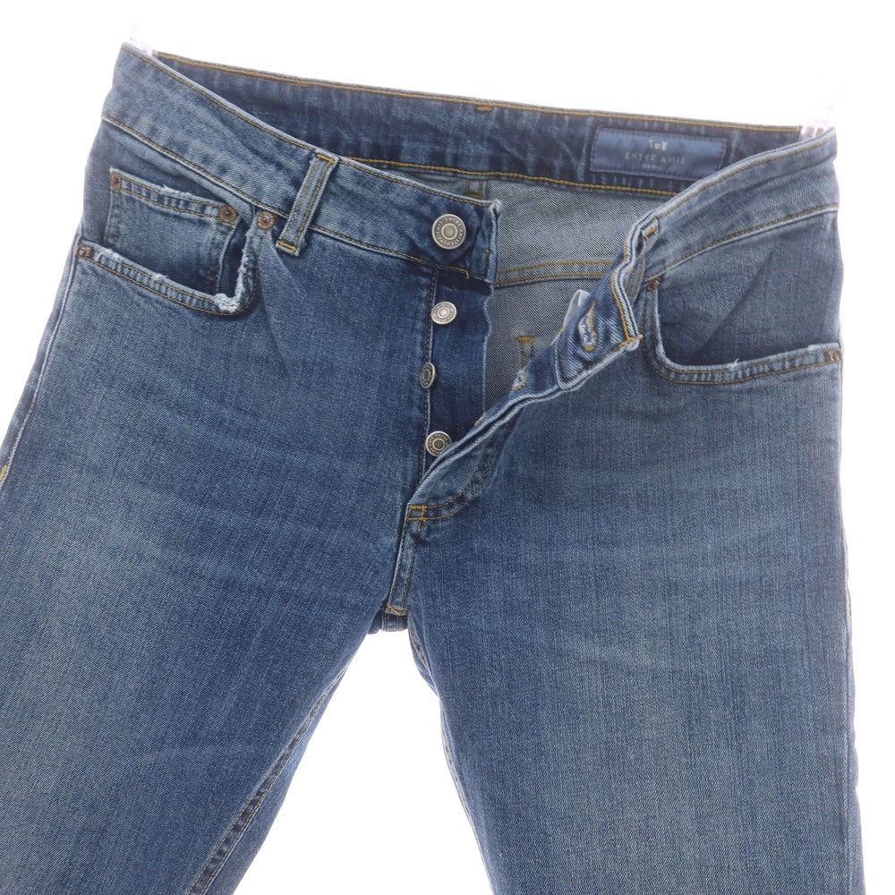 【中古】アントレアミ ENTRE AMIS ストレッチコットン ジーンズ デニムパンツ ブルー【サイズ31】【 状態ランクB 】【 メンズ 】[CPD]