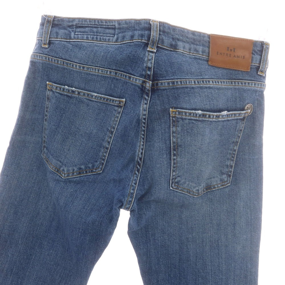 【中古】アントレアミ ENTRE AMIS ストレッチコットン ジーンズ デニムパンツ ブルー【サイズ31】【 状態ランクB 】【 メンズ 】[CPD]