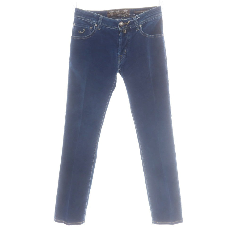 【中古】ヤコブコーエン JACOB COHEN J622 ストレッチコットン 5ポケットパンツ ネイビー【 29 】【 状態ランクB 】【 メンズ 】