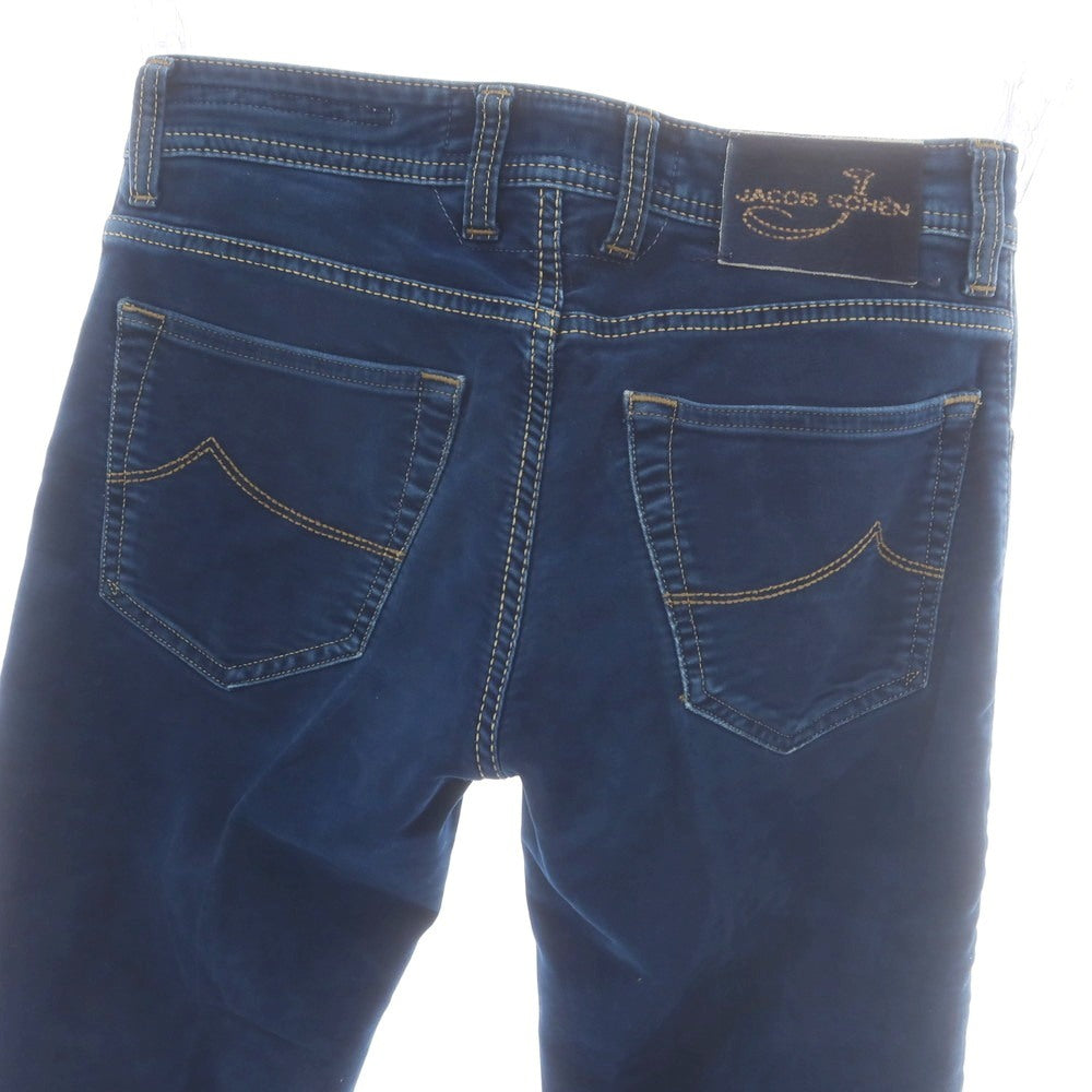 【中古】ヤコブコーエン JACOB COHEN J622 ストレッチコットン 5ポケットパンツ ネイビー【 29 】【 状態ランクB 】【 メンズ 】