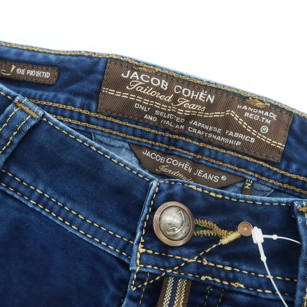 【中古】ヤコブコーエン JACOB COHEN J622 ストレッチコットン 5ポケットパンツ ネイビー【 29 】【 状態ランクB 】【 メンズ 】