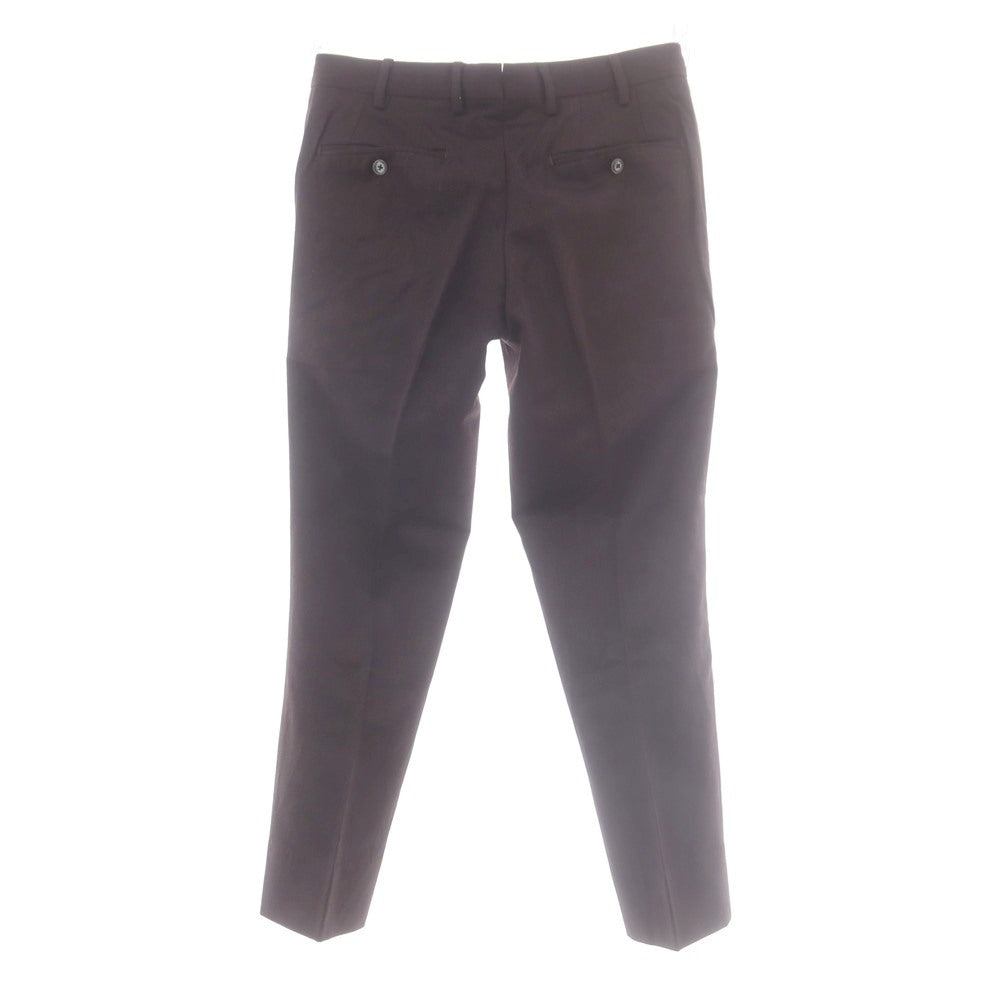 【中古】ヴィガーノ VIGANO ウール カジュアルスラックスパンツ ダークブラウン【 表記なし（S位） 】【 状態ランクB 】【 メンズ 】