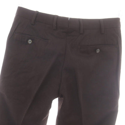 【中古】ヴィガーノ VIGANO ウール カジュアルスラックスパンツ ダークブラウン【 表記なし（S位） 】【 状態ランクB 】【 メンズ 】