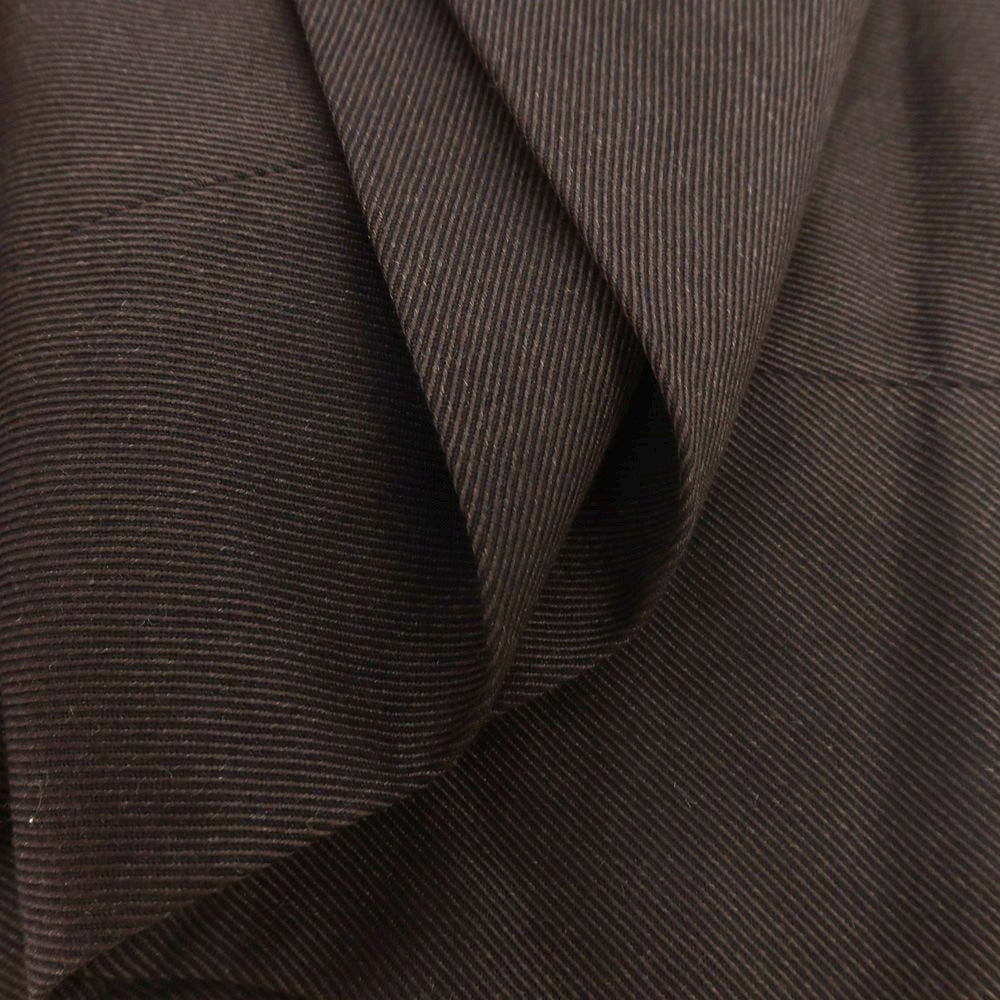【中古】ヴィガーノ VIGANO ウール カジュアルスラックスパンツ ダークブラウン【サイズ表記なし（S位）】【 状態ランクB 】【 メンズ 】[CPD]