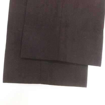 【中古】ヴィガーノ VIGANO ウール カジュアルスラックスパンツ ダークブラウン【 表記なし（S位） 】【 状態ランクB 】【 メンズ 】