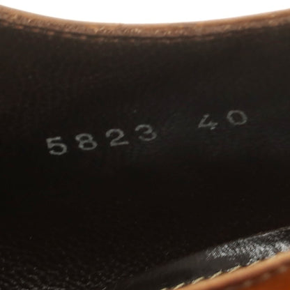 【中古】アントニオ マウリッツィ ANTONIO MAURIZI ESTNATION別注 ダブルモンク ドレスシューズ ライトブラウン【 40 】【 状態ランクC 】【 メンズ 】