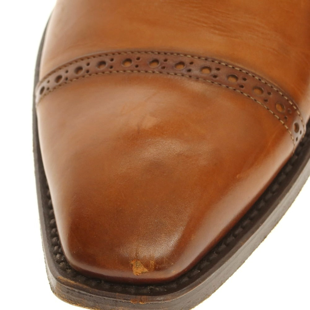 【中古】アントニオ マウリッツィ ANTONIO MAURIZI ESTNATION別注 ダブルモンク ドレスシューズ ライトブラウン【 40 】【 状態ランクC 】【 メンズ 】