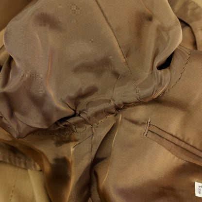 【中古】カモシタ camoshita レーヨンコットンポリウレタン 2つボタンスーツ ベージュ【サイズ44】【 状態ランクC 】【 メンズ 】