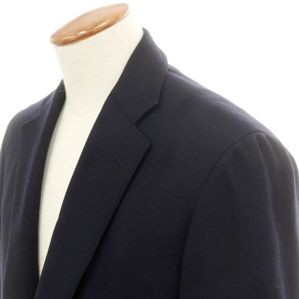 【中古】ビームスエフ BEAMS F ウール チェスターフィールドコート ダークネイビー【 48 】【 状態ランクB 】【 メンズ 】