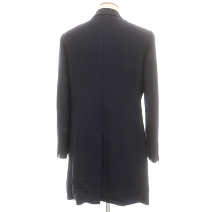 【中古】ビームスエフ BEAMS F ウール チェスターフィールドコート ダークネイビー【 48 】【 状態ランクB 】【 メンズ 】