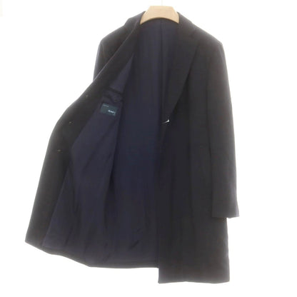 【中古】ビームスエフ BEAMS F ウール チェスターフィールドコート ダークネイビー【 48 】【 状態ランクB 】【 メンズ 】