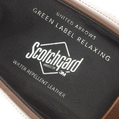 【中古】グリーンレーベルリラクシング green label relaxing コイン コインローファー ダークブラウン【 8 】【 状態ランクC 】【 メンズ 】