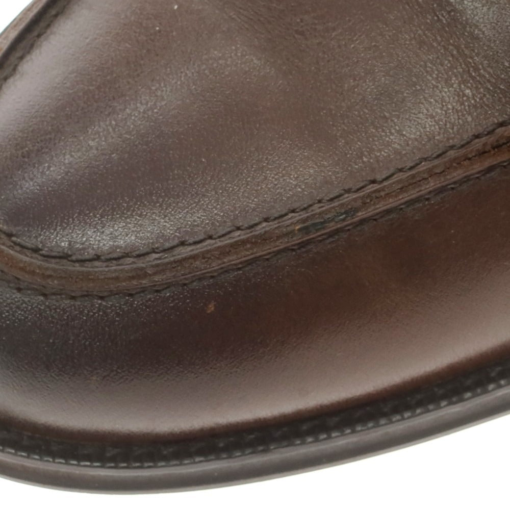 【中古】グリーンレーベルリラクシング green label relaxing コイン コインローファー ダークブラウン【 8 】【 状態ランクC 】【 メンズ 】