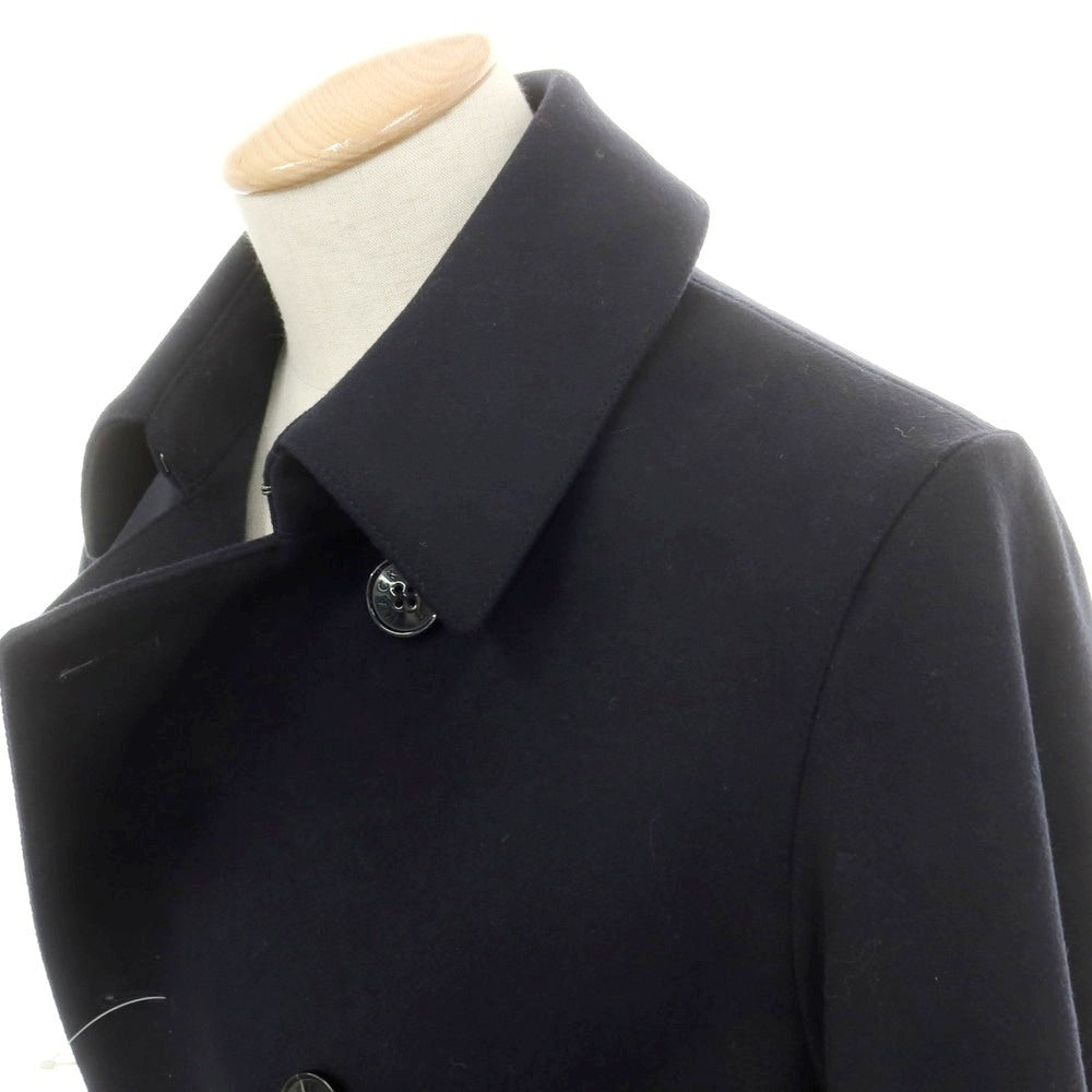 【中古】マッキントッシュ Mackintosh GTS MONKTON EX ウール ダブルブレストコート ダークネイビー【 34 】【 状態ランクA 】【 メンズ 】