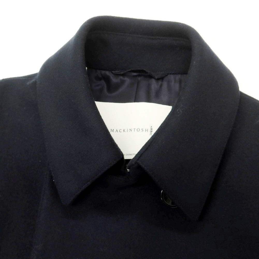 【中古】マッキントッシュ Mackintosh GTS MONKTON EX ウール ダブルブレストコート ダークネイビー【 34 】【 状態ランクA 】【 メンズ 】