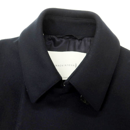 【中古】マッキントッシュ Mackintosh GTS MONKTON EX ウール ダブルブレストコート ダークネイビー【 34 】【 状態ランクA 】【 メンズ 】