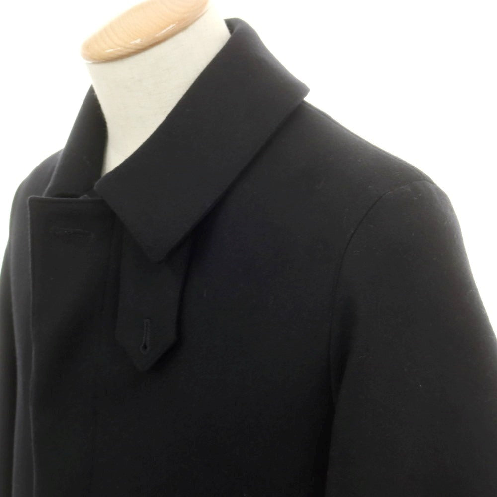 【中古】マッキントッシュ Mackintosh GTS DUNKELD EX ウール ステンカラーコート ブラック【 34 】【 状態ランクA 】【 メンズ 】