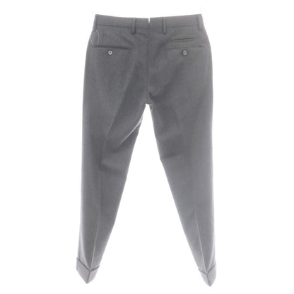 【中古】ピーティーゼロウーノ PT01 TRAVELLER ウールポリエステル ドレススラックスパンツ グレー【 44 】【 状態ランクB 】【 メンズ 】
