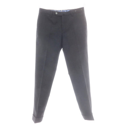 【中古】ピーティーゼロウーノ PT01 TRAVELLER ウールポリエステル ドレススラックスパンツ ダークグレー【 44 】【 状態ランクB 】【 メンズ 】