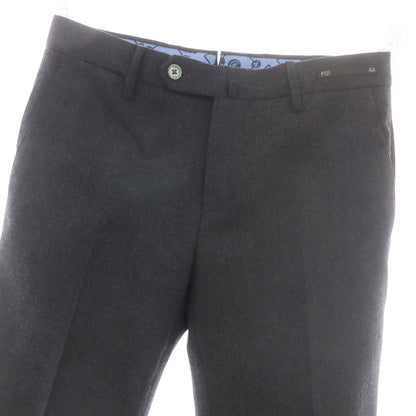 【中古】ピーティーゼロウーノ PT01 TRAVELLER ウールポリエステル ドレススラックスパンツ ダークグレー【 44 】【 状態ランクB 】【 メンズ 】