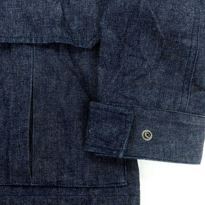 【中古】サムライ ジーンズ SAMURAI JEANS デニム マウンテンパーカー ネイビー【 サイズS 】【 状態ランクB 】【 メンズ 】[PO20]