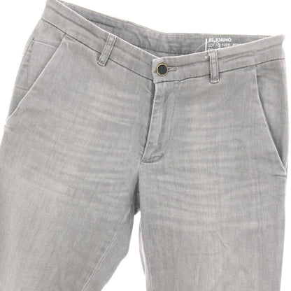 【中古】ピーティートリノ デニム PT TORINO DENIM HOUSE ストレッチ コットン デニムパンツ ジーンズ ライトグレー【サイズ28】【 状態ランクB 】【 メンズ 】
