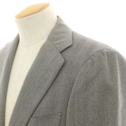 【中古】ストラスブルゴ STRASBURGO ウール ヘリンボーン 3つボタンスーツ グレー【 44 】【 状態ランクC 】【 メンズ 】