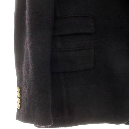 【中古】ガブリエレ パジーニ Gabriele Pasini コットンウール カジュアルジャケット ブラック【 50 】【 状態ランクB 】【 メンズ 】