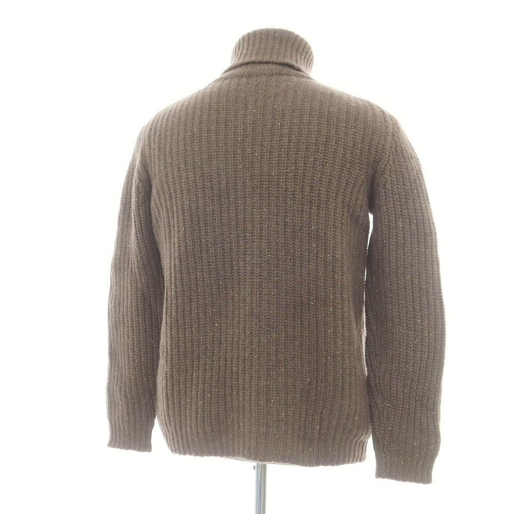 【中古】バフィー BAFY ウール タートルネック プルオーバーニット ブラウン【 50 】【 状態ランクC 】【 メンズ 】