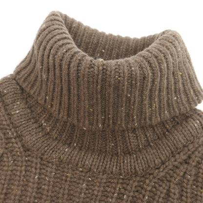 【中古】バフィー BAFY ウール タートルネック プルオーバーニット ブラウン【 50 】【 状態ランクC 】【 メンズ 】