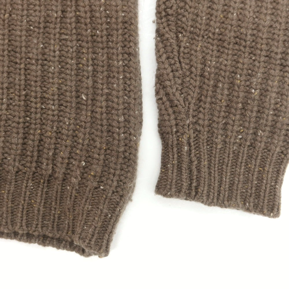 【中古】バフィー BAFY ウール タートルネック プルオーバーニット ブラウン【 50 】【 状態ランクC 】【 メンズ 】