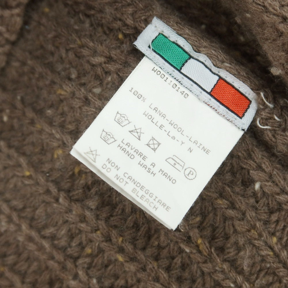 【中古】バフィー BAFY ウール タートルネック プルオーバーニット ブラウン【 50 】【 状態ランクC 】【 メンズ 】