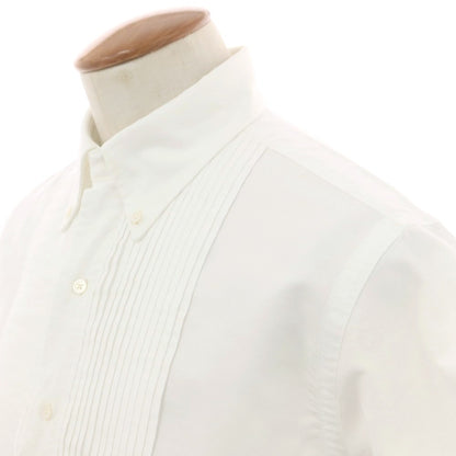 【中古】ブラックフリースバイ ブルックスブラザーズ BLACK FLEECE BY Brooks Brothers オックスフォード ブザム ボタンダウン 半袖シャツ ホワイト【 BB2 】【 状態ランクB 】【 メンズ 】