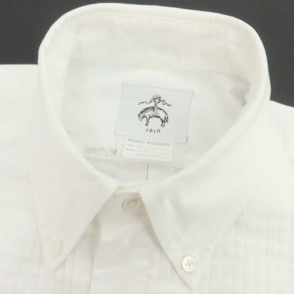 【中古】ブラックフリースバイ ブルックスブラザーズ BLACK FLEECE BY Brooks Brothers オックスフォード ブザム ボタンダウン 半袖シャツ ホワイト【 BB2 】【 状態ランクB 】【 メンズ 】