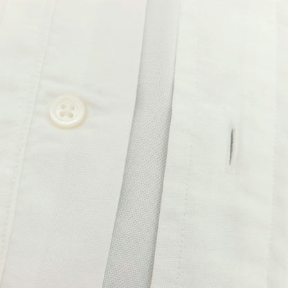 【中古】ブラックフリースバイ ブルックスブラザーズ BLACK FLEECE BY Brooks Brothers オックスフォード ブザム ボタンダウン 半袖シャツ ホワイト【 BB2 】【 状態ランクB 】【 メンズ 】