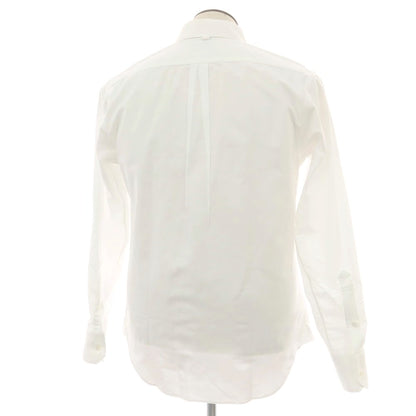 【中古】ブラックフリースバイ ブルックスブラザーズ BLACK FLEECE BY Brooks Brothers オックスフォード ショートカラー カジュアルシャツ ホワイト【 表記不明（L位） 】【 状態ランクB 】【 メンズ 】