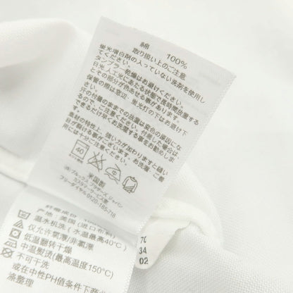 【中古】ブラックフリースバイ ブルックスブラザーズ BLACK FLEECE BY Brooks Brothers オックスフォード ショートカラー カジュアルシャツ ホワイト【 表記不明（L位） 】【 状態ランクB 】【 メンズ 】