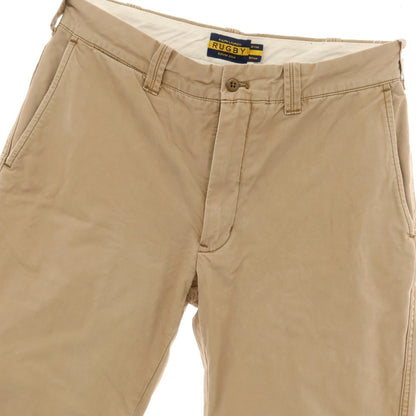 【中古】ラルフローレンラグビー RALPH LAUREN RUGBY コットン チノパンツ ベージュ【サイズ32】【 状態ランクC 】【 メンズ 】