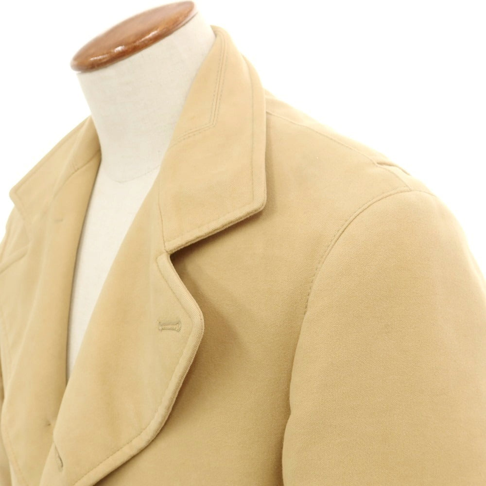 【中古】サルヴァトーレフェラガモ Salvatore Ferragamo コットン 中綿ジャケット イエローベージュ【 46 】【 状態ランクC 】【 メンズ 】