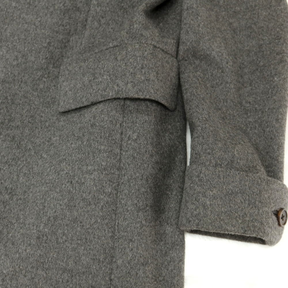 【中古】ポールスミスコレクション PAUL SMITH COLLECTION アンゴラ チェスターフィールドコート グレー【 L 】【 状態ランクB 】【 メンズ 】